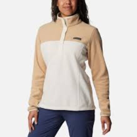 NWT Columbia Women's Benton Springs™ Half Snap Fleece Pullover - Picture 1 of 6